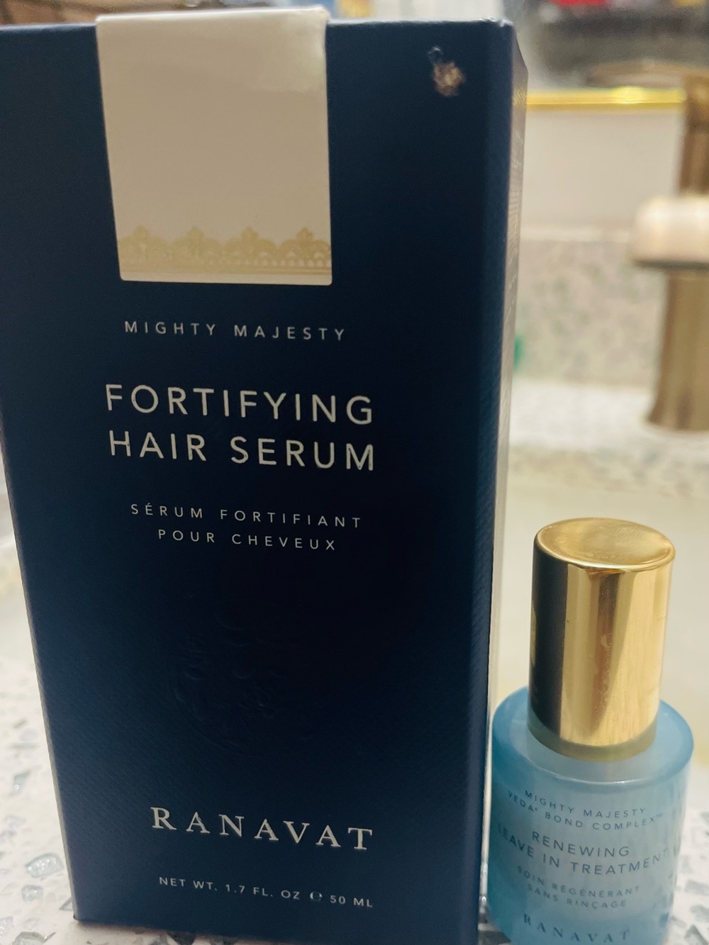 Ranavat Fortifying Hair Serum & Renewing Leave-In Treatment - Blue